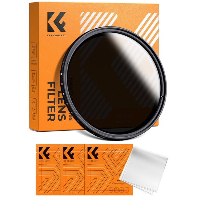 Filtro de densidad neutra K&F Concept 40,5 mm Slim Variable ND2-ND400
