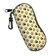 thumbnail image 6 of ZICANCN Sunglasses Soft Case, Animal Paw Prints Cartoon Neoprene Zipper Eyeglass Case for Men Women, 6 of 9