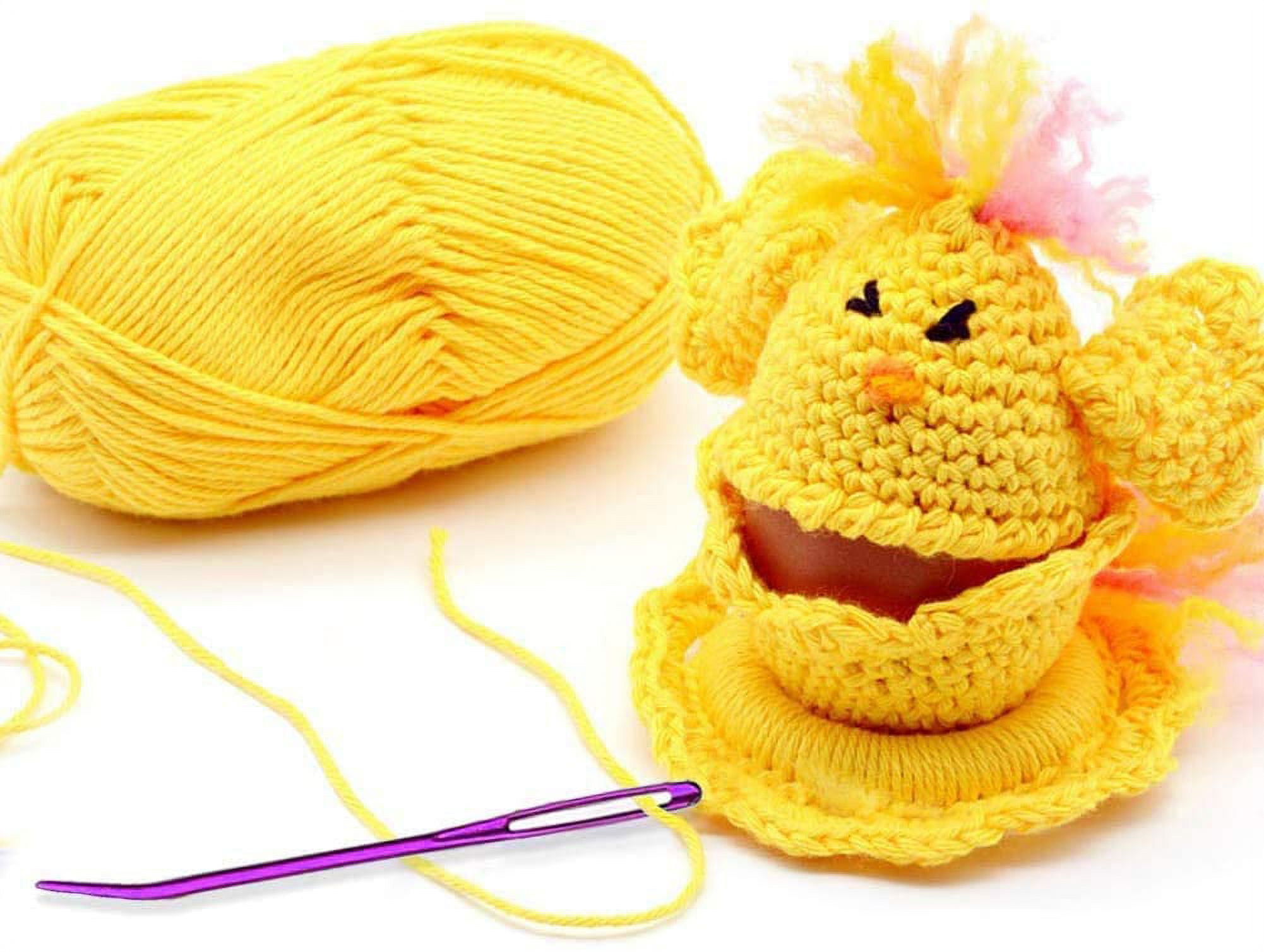 Yarn Needle,Weaving Needle Tapestry Needle Bent Needles for Crochet Large Eye Darning Needles with Storage Box for Knitting Crochet