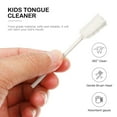 thumbnail image 2 of Cepillo de dientes para bebé, 30 unidades, limpiador de lengua, desechable, paquete individual, 2 of 8