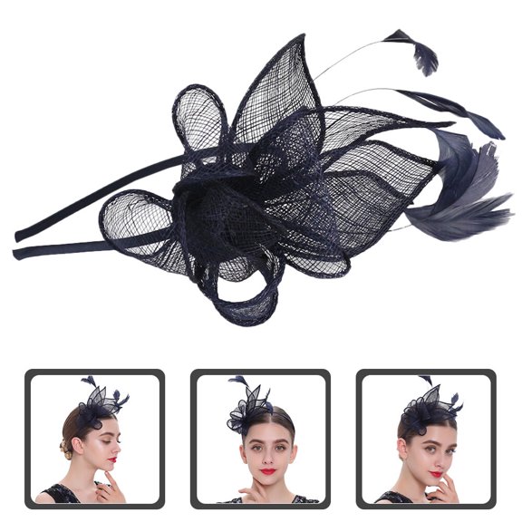 Fascinators For Women Tea Party,Fascinator Headband Tea Party Hat Hair Clip for Tea Party Cocktail Party Halloween Christmas