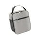 thumbnail image 5 of Lonchera portátil con asa y bolsillo para botella, bolsa de comida impermeable y térmica para Blanco Gris, 5 of 9