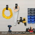 thumbnail image 3 of 8 Pack Heavy Duty Large 13-inch Extension Cord Storage Extendable Cable Ties Strap Loop Hanger Organizer for Cable, Hose, Power Cord, and Rope, 3 of 6