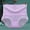 Pink, variant on Swuxness Women's Seamless Stretch Briefs Solid Color Breathable Soft Comfortable Everyday High Waisted Panties