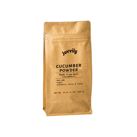 Jovvily Cucumber Powder – 1 lb – Real Cucumbers – Fine Green Powder