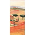thumbnail image 2 of Renee 13x24 White Modern Wood Framed Museum Art Print Titled - Tuscan Vilage VI, 2 of 4