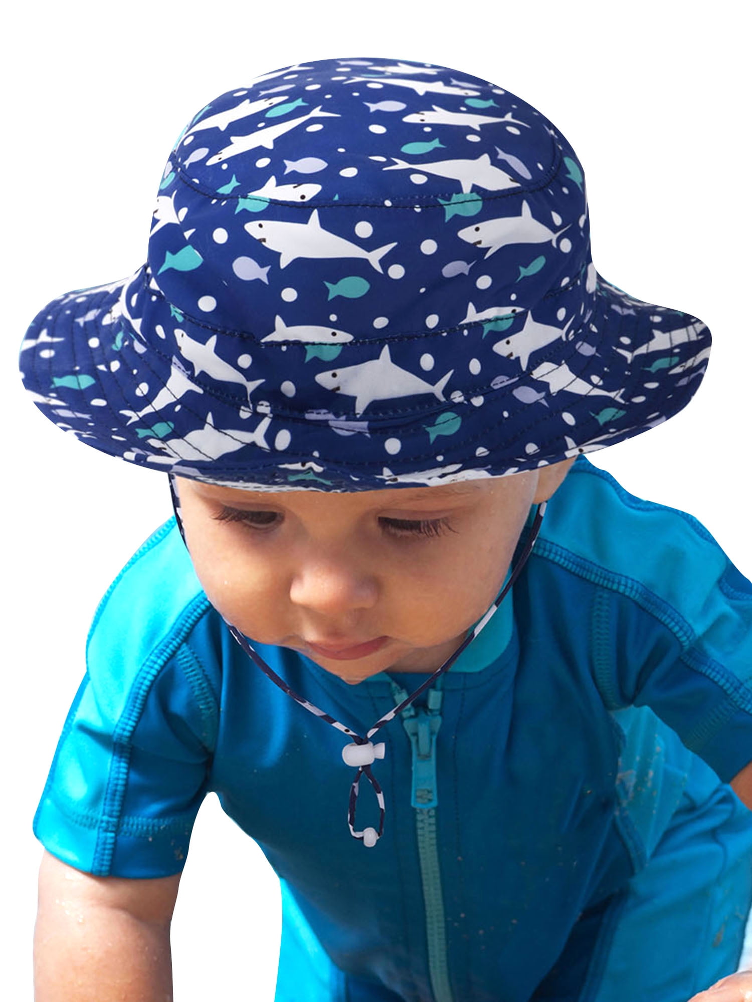 Summer Kids Baby Boy Hat Outdoor Bucket Hat Cap Breathable Quick-drying Beach 