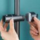 thumbnail image 4 of ABS Shower Brackets Adjustable Height No Tool Required Bathroom Mounting Brackets with Handheld Sprays Hook for House Gun ash with hook sh, 4 of 4