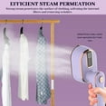 thumbnail image 2 of Uuiauoio Portable Handheld Garment Steam Iron, 1000w Handheld Steam Iron Travel for Clothes, Clothing Irons for College Dorm Home Sewing, Portable Travel Steam, 2 of 5