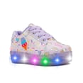 thumbnail image 4 of Tenis Luces Pequenos Pasos Niña Lila Antiderrapante Casual 15, 4 of 6