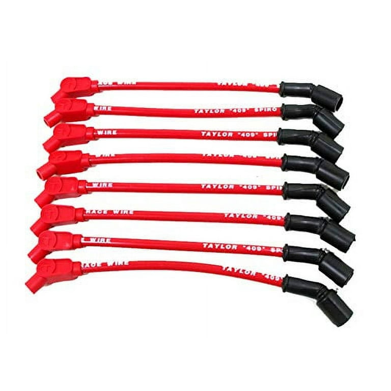 Taylor Cable 409 Spiro-Pro Plug Wire Race Set 135-Degree 79213 Taylor Cable 409 Spiro-Pro Plug Wire Race Set 135-Degree 79213