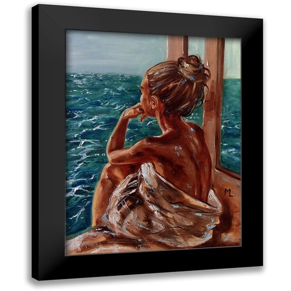 Luniak, Monika 12x14 Black Modern Framed Museum Art Print Titled - Reflections