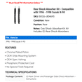 thumbnail image 2 of Rear Shock Absorber Kit - Compatible with 1996 - 1998 Suzuki X-90 1997, 2 of 2