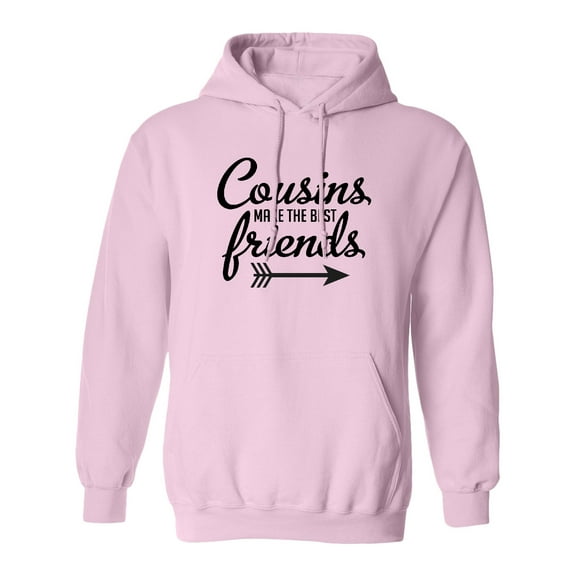 Inktastic Cousins Make the Best Friends with Arrow Adult Hoodie Sweatshirt