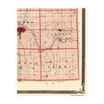 thumbnail image 2 of Historic County Map - Delaware Counties Indiana - Andreas 1876 - Vintage Wall Art, 2 of 4