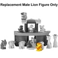 thumbnail image 6 of Replacement Part for Fisher-Price Little People Noah's Ark Playset - HNG03 ~ Replacement Orange Male Lion Figure ~ Works with Other Sets Too ~ Children's Bible Story Playset Figure, 6 of 6