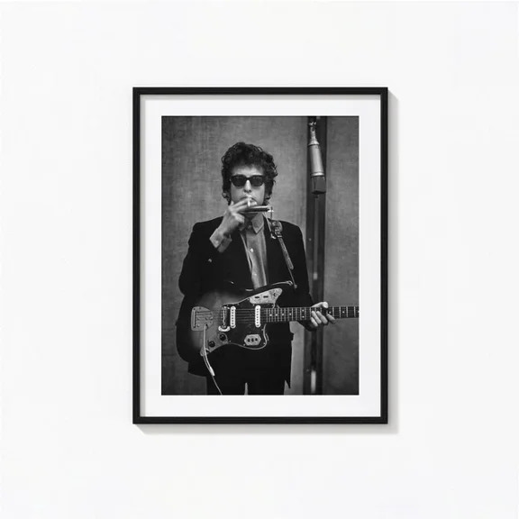 Kna Prints - 1 Pcs Poster Bob Dylan Black&White Art Poster Print. Great Home Decor, UNFRAMED-8x12