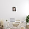 thumbnail image 2 of Stupell Industries Moody Peonies on Black Floral Painting Black Framed Art Print Wall Art, 11 x 14, 2 of 8