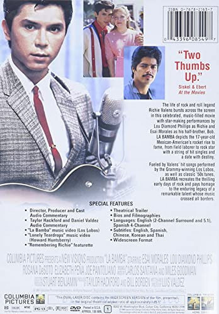 La Bamba (DVD) Sony Pictures - image 2 of 5
