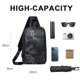 thumbnail image 2 of Dinheiro Nuevo bolso de pecho para hombre: bolso de pecho multifuncional de gran capacidad, 2 of 5