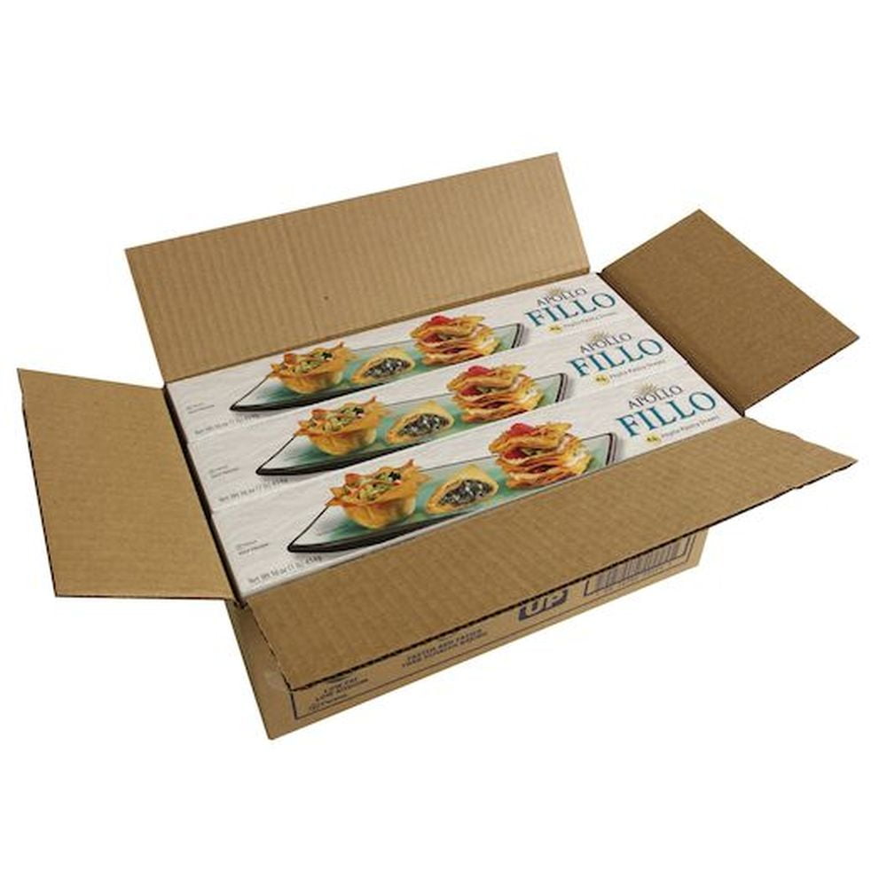 Athens Foods Apollo Pastry Fillo Dough Sheet, 16 Ounce - 12 per case.