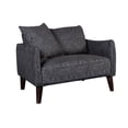 thumbnail image 6 of Asher Modern Upholstered 1.5 Chair - Gray, 6 of 13