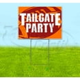 thumbnail image 1 of Tailgate Party Vintage Bucks (18" x 24") Yard Sign, Includes Metal Step Stake, 1 of 6