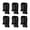 Black 6pcs, variant on Tnobhg 4/6/8/12Pcs Dutch Oven Lid Protector Clips Silicone Cutlery Protection Clip Stackable Easy to Clean Cookware Bumpers for Pots U-Shaped Design Food-Grade Cooking Utensil Accessory