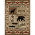 thumbnail image 2 of Mayberry Rug AD6798 2X8 2 ft. 3 in. x 7 ft. 7 in. American Destination River Camp Area Rug, Multi Color, 2 of 5