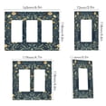 thumbnail image 2 of Yayeee Rocker Switch Wall Plate 1-Gang 4.6"x2.9" Home Decorative Outlet Cover, Shadowy Forest Pattern, 2 of 6