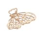 thumbnail image 3 of Pinzas grandes de metal para el cabello, pasador de mariposa para el cabello grueso para mujer, pinzas huecas antideslizantes para la mandíbula, horquillas gruesas para mujeres, niñas (oro, plata) ER, 3 of 5