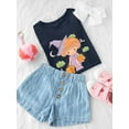 thumbnail image 3 of Cute Mushroom Girl And Pumpkin T-Shirt Toddler -Image by Shutterstock,  4 Toddler, 3 of 4