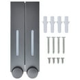 thumbnail image 1 of Dispensador de jabón manual Sincero rellenable para pared 2 unidades 420 ml color gris, 1 of 10