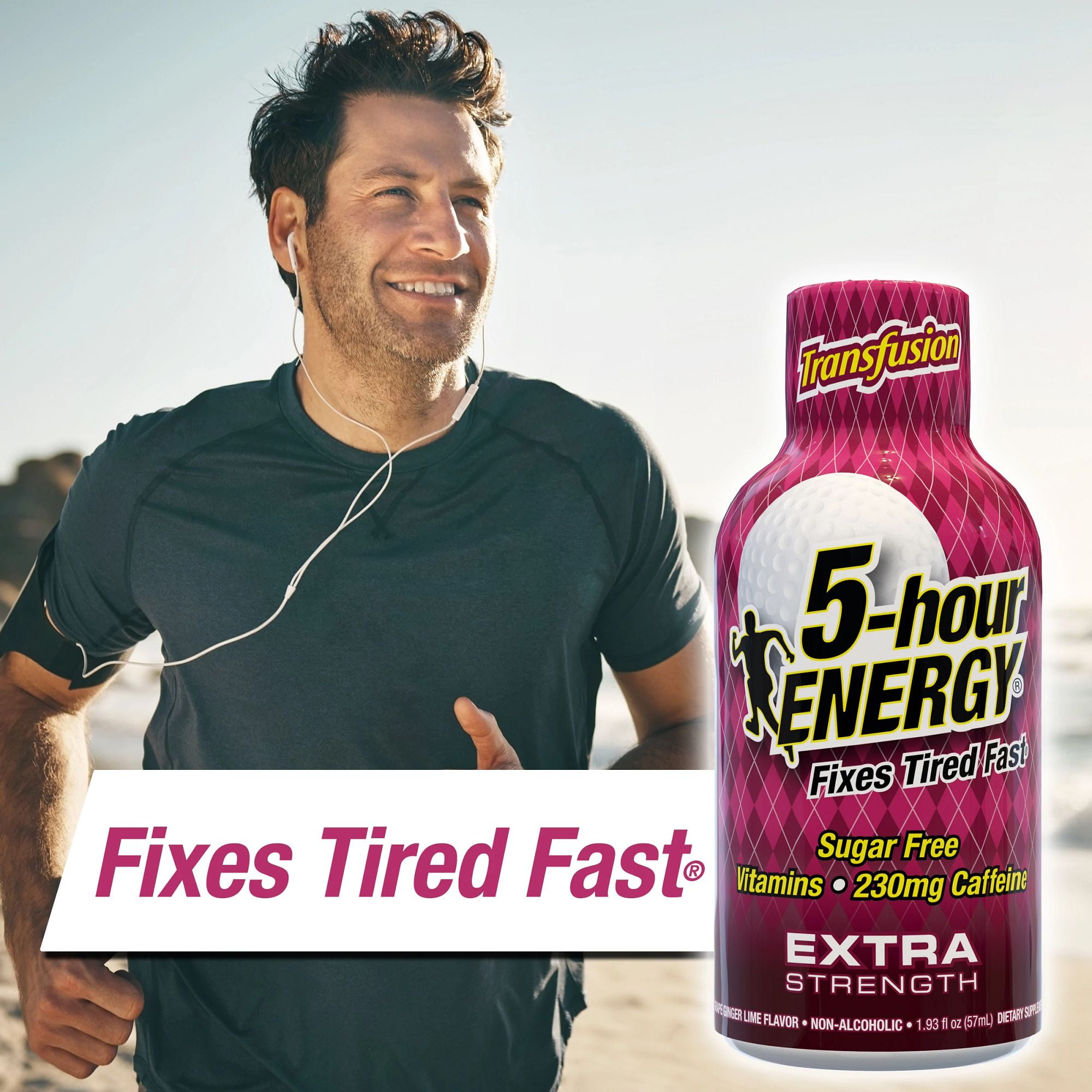 5-Hour Energy Shot, Extra Strength Transfusion Flavor, 15 Count