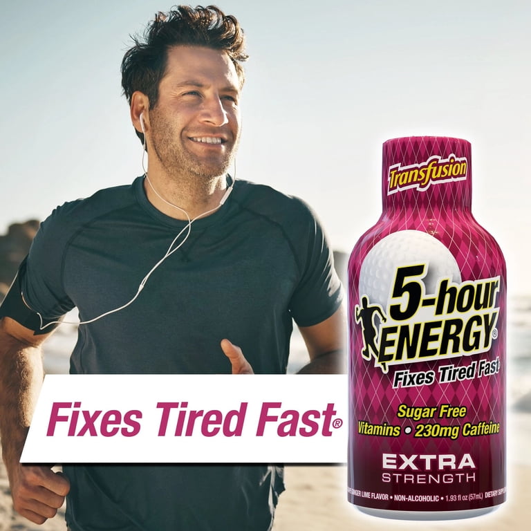 5-Hour Energy Shot, Extra Strength Transfusion Flavor, 15 Count