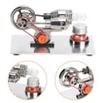 thumbnail image 4 of Experiment Model, Exquisite Stirling Engine, Silver High Temperature Resistance For Kids Adults, 4 of 8