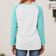 thumbnail image 7 of Godom Blouses for Women Fall Long Sleeves V Neck Tops Casual Knit Tunic Loose Fit T Shirt, 7 of 7