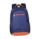 thumbnail image 3 of Mochila para portátil, bolsa de tenis, mochila de día, bolsillo lateral para actividades al aire libre Naranja azul oscuro, 3 of 9