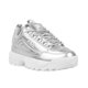 thumbnail image 2 of Tenis Fila Disruptor II Premium Metallic para Mujer 5XM02365-071 plateado 26, 2 of 8