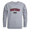 thumbnail image 1 of W Republic 564-255-HGY-03 Chandail en Molleton Col Rond pour Femmes Winthrop Eagles Mom, Gris Chiné - Large, 1 of 1