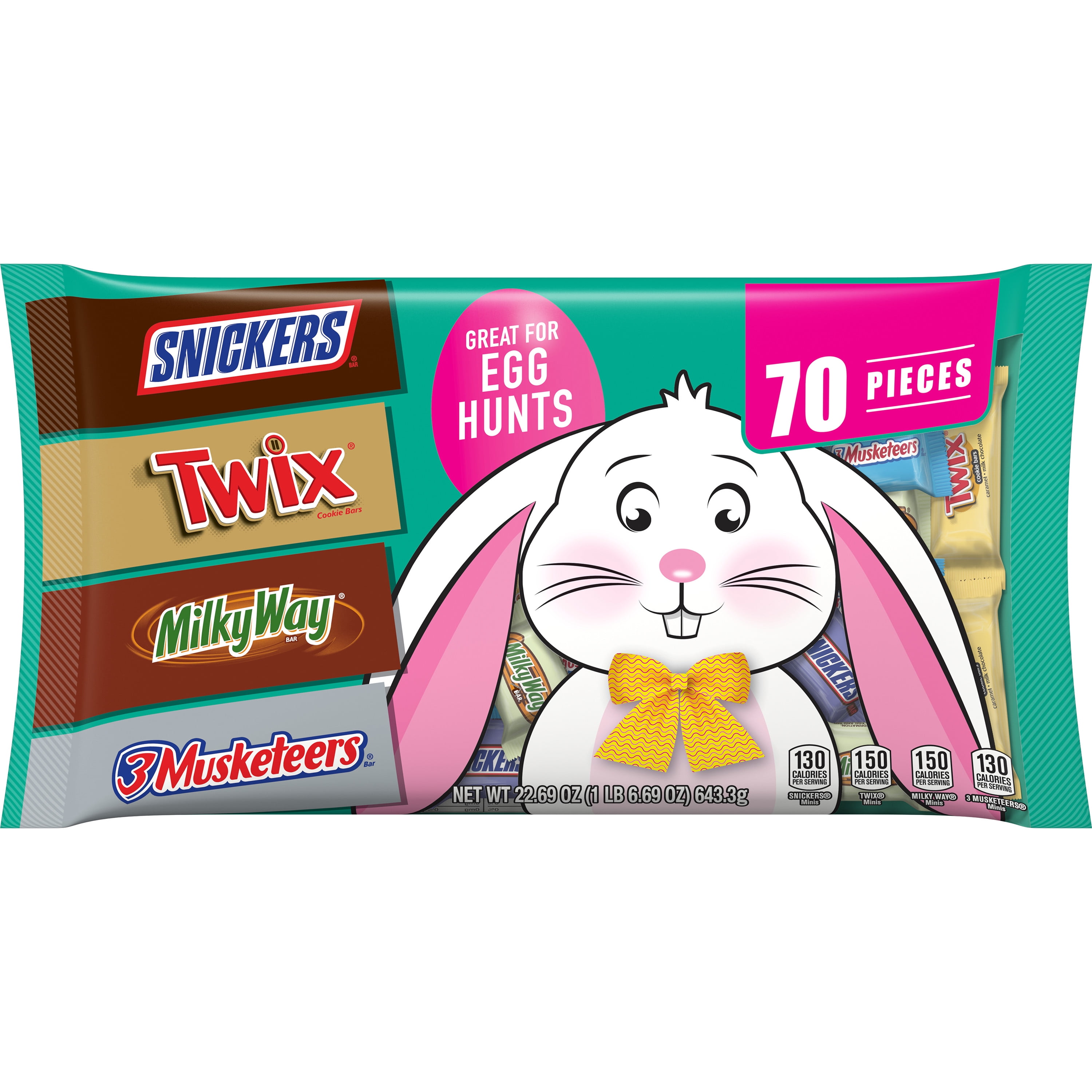 SNICKERS, 3 MUSKETEERS, TWIX & 3 MUSKETEERS Minis & Fun Size Chocolate