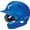Matte Royal, variant on Easton Z5 2.0 Matte Solid Baseball Helmet with Universal Jaw Guard - Senior | Matte Red | Senior