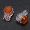 thumbnail image 3 of 50 Pieces Yellow Button Gel Filled Phone Wire Butt Splice Uy Connector 2 Port, 3 of 4