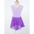 thumbnail image 5 of iiniim Girls Classic Ballet Dance Dress Ballerina Outfit Gymnastics Dancewear Sleeveless Tutu Skirted Leotard, 5 of 7