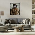 thumbnail image 3 of Stupell Industries Colonial Fashion Dog Animals & Insects Painting Gallery Wrapped Canvas Art Print Wall Art, 30 x 40, 3 of 8
