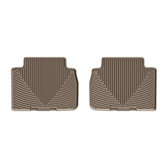 WeatherTech All-Weather Floor Mats compatible with Toyota Camry Hybrid, Camry - 2nd Row, Tan
