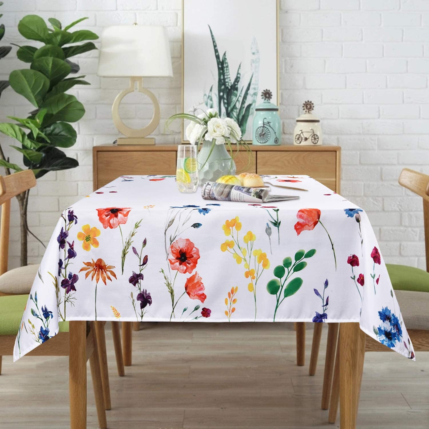 超可爱 Rectangular Sevenstars Spring Tablecloth Fabric Floral トップス