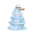 thumbnail image 2 of Tarjeta Emergente Tarjeta de feliz cumpleaños Cake 3D Souvenirs Postales para invitación de cumpleaños (Azul) Likrtyny Libre de BPA, 2 of 9