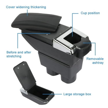 ECCPP Center Console Lid Kit for 2001-2007 For GMC Sierra For Chevy