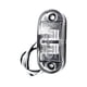 thumbnail image 1 of Luz de posición lateral LED para remolque de 12 V y 24 V, resistente al agua, para camión o remolque Blanco, 1 of 6